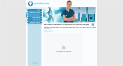 Desktop Screenshot of cancervod.com